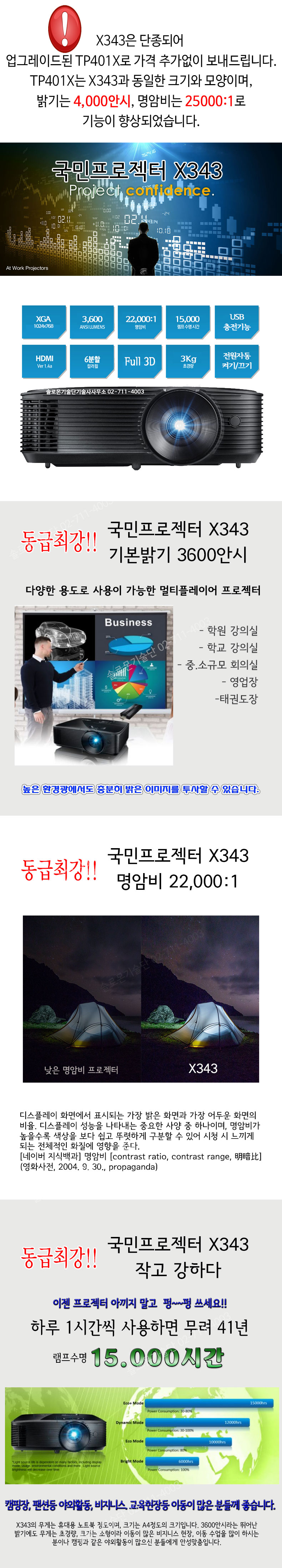 X343 ¿ÉÅ丶 xga ÇÁ·ÎÁ§ÅÍ 3600¾È½Ã X343